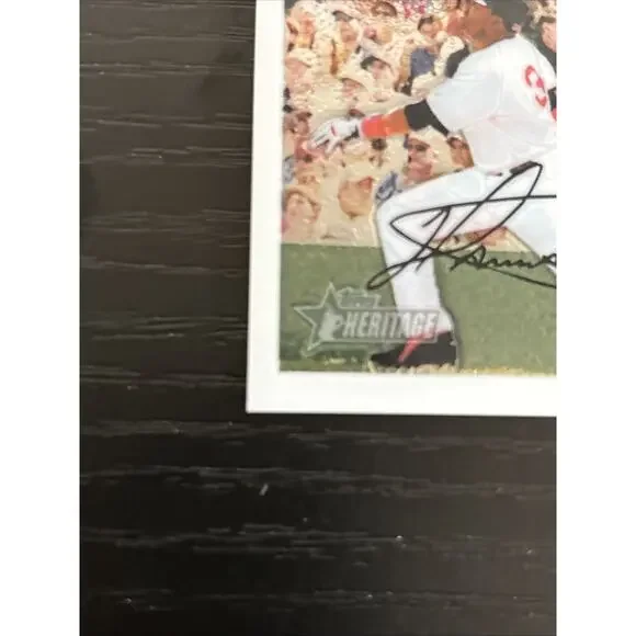 2005 Topps Heritage - David Ortiz #203 233/1956 Near Mint - Picture 4 of 9